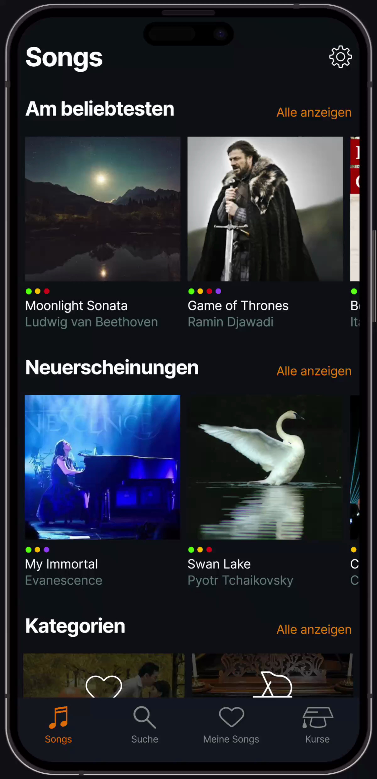 songs video