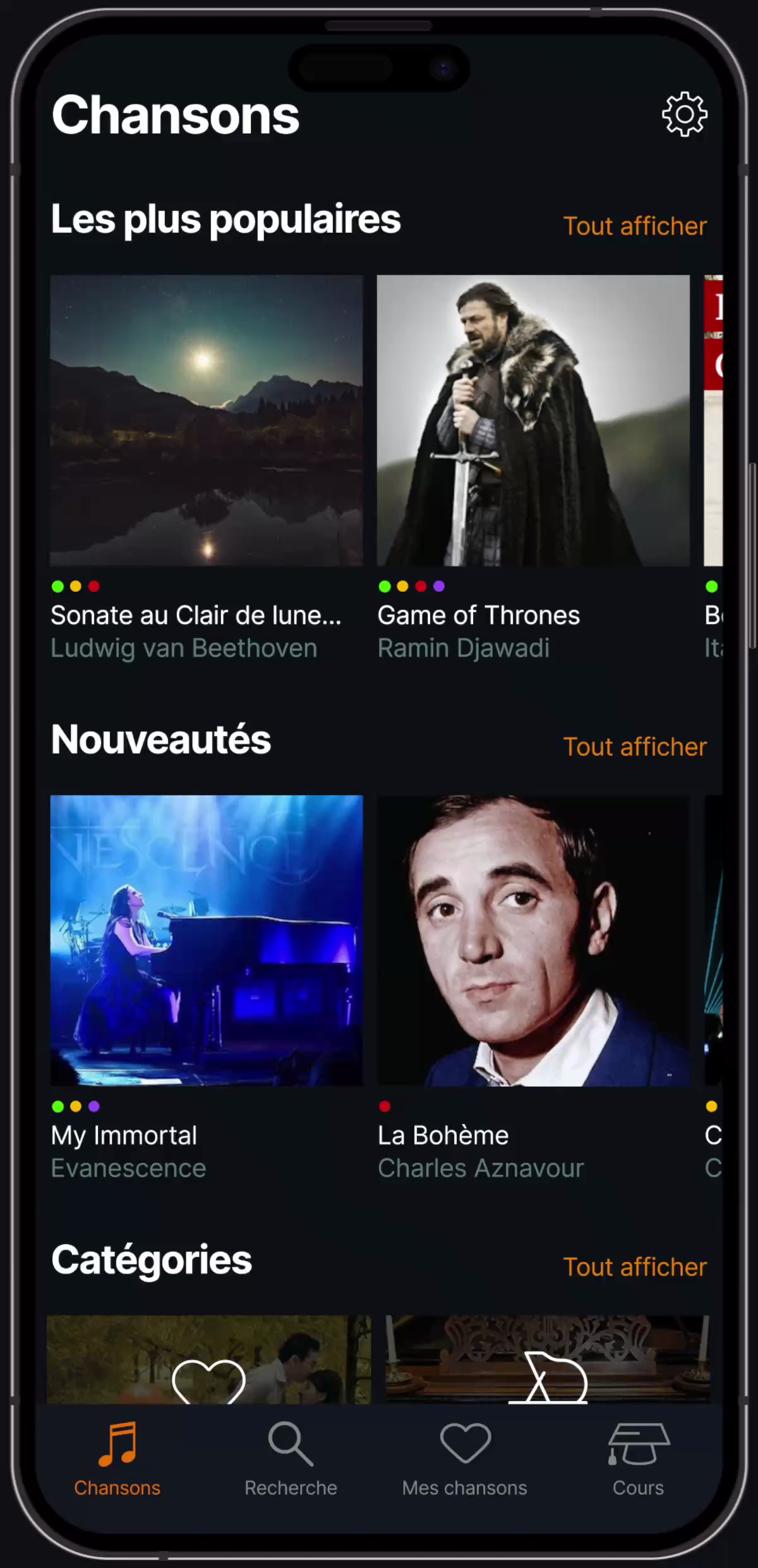 songs video